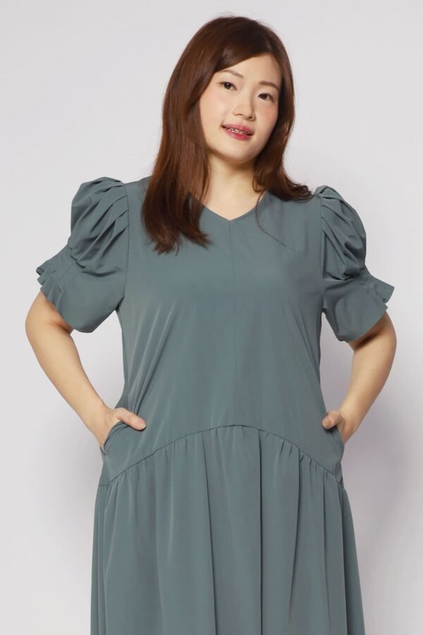 Ann Dress in Mint Green - Image 3