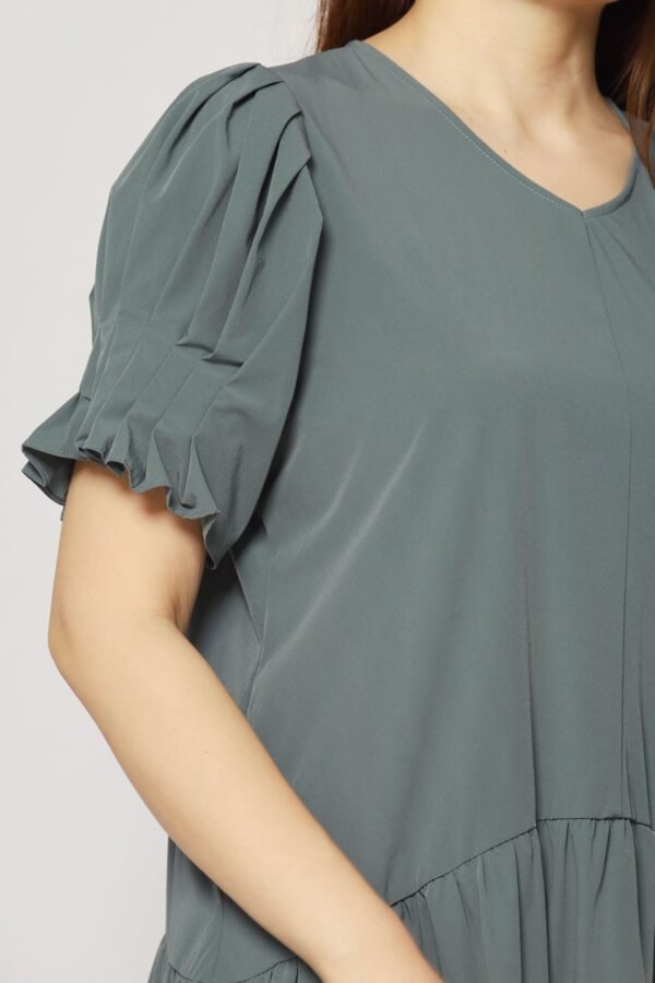 Ann Dress in Mint Green - Image 8