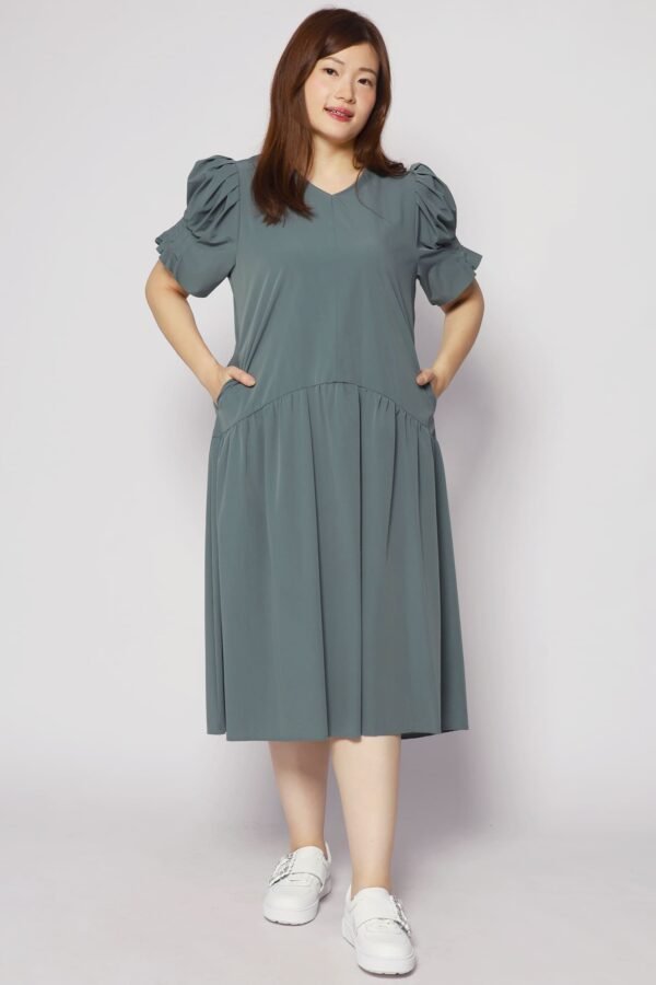 Ann Dress in Mint Green - Image 4