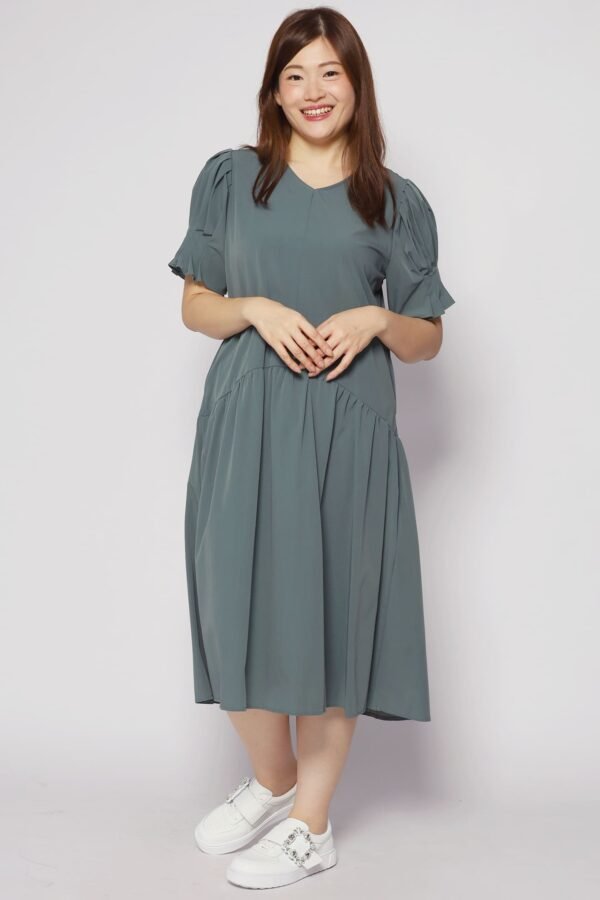 Ann Dress in Mint Green - Image 2