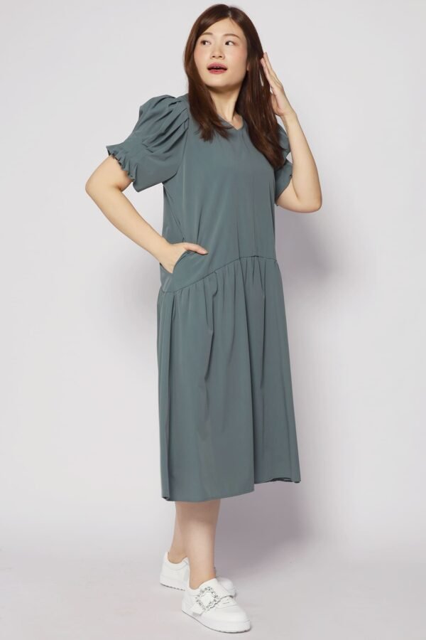 Ann Dress in Mint Green - Image 5
