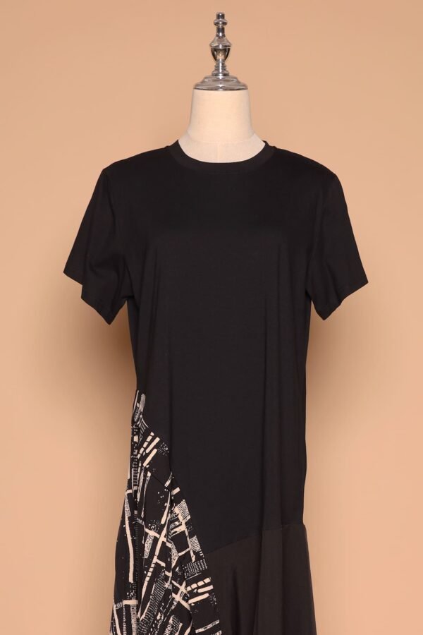 PO - Anna Dress in Abstract Print - Image 3