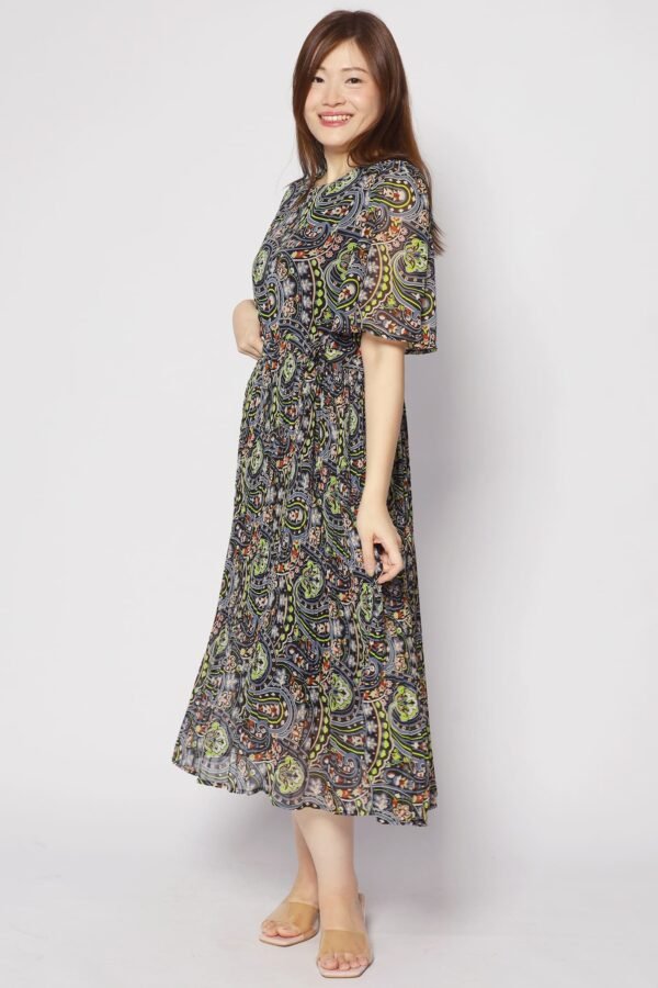 Annie Dress in Black Pastures - Image 5