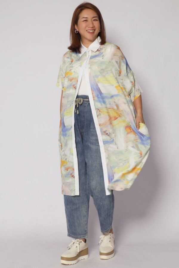 Asuka Fearless Longline Shirt - Image 4
