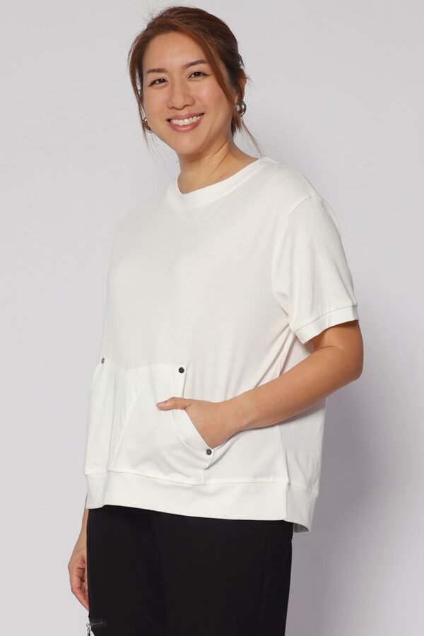 Harlie Top in White - Image 7