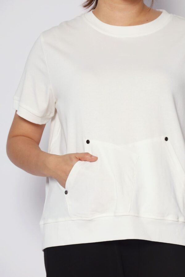 Harlie Top in White - Image 8