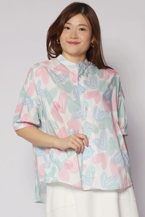 Liam Top in Pastel Hearts - Image 7