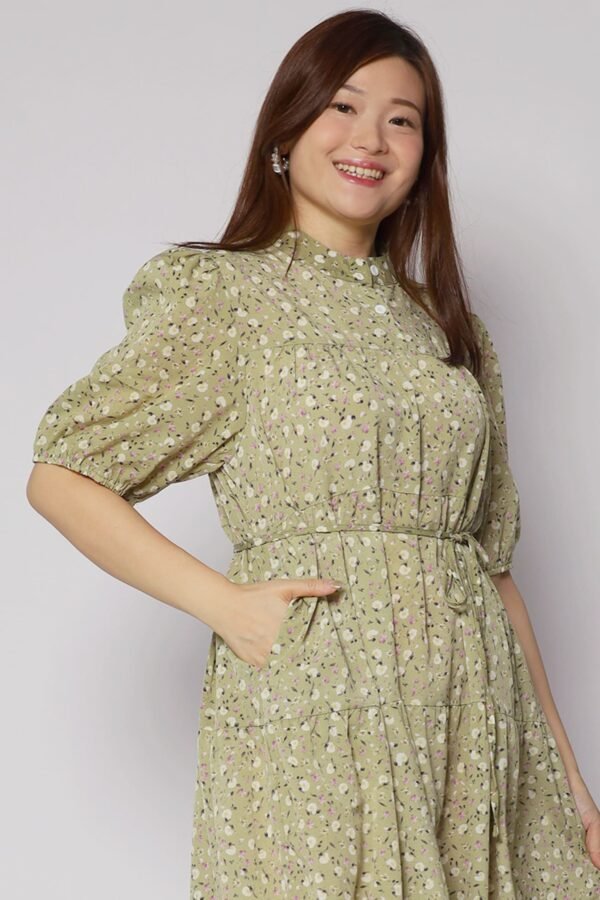 Moore Dress in Green Garden - Image 3