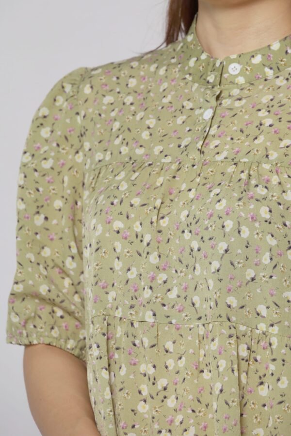 Moore Dress in Green Garden - Image 12