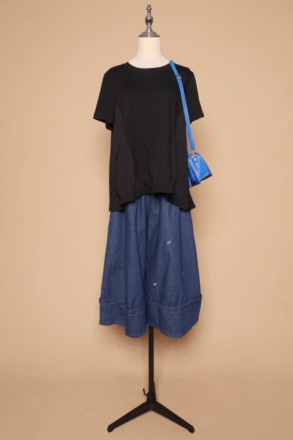 PO - Brion Pocket Top in Black - Image 6