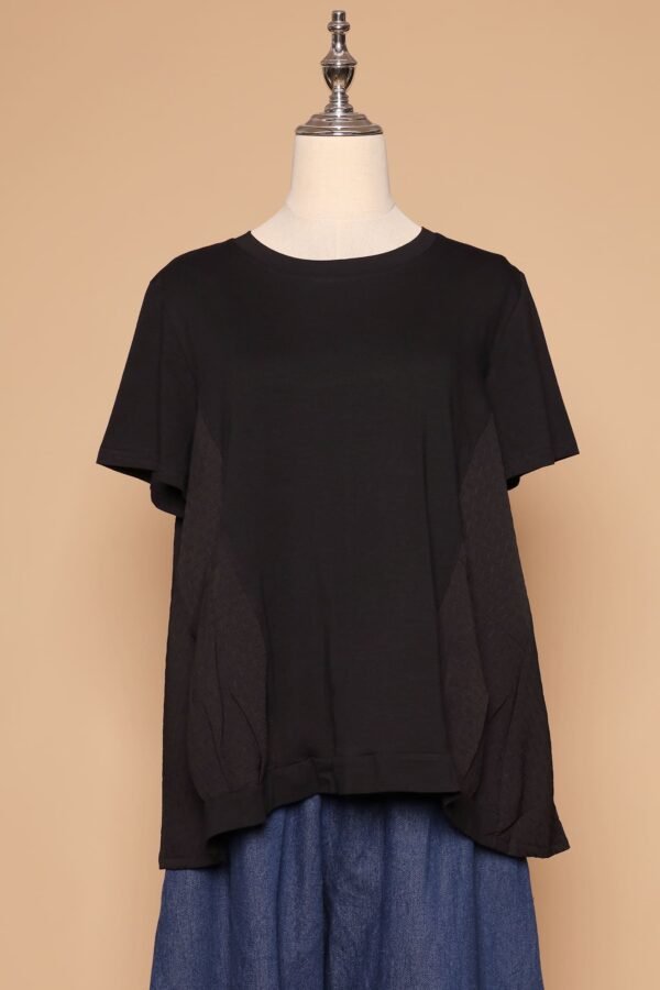 PO - Brion Pocket Top in Black - Image 2