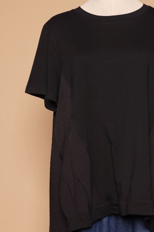 PO - Brion Pocket Top in Black - Image 3