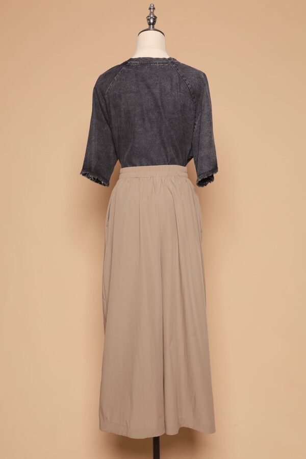 PO - Nellie Culottes in Khaki - Image 4