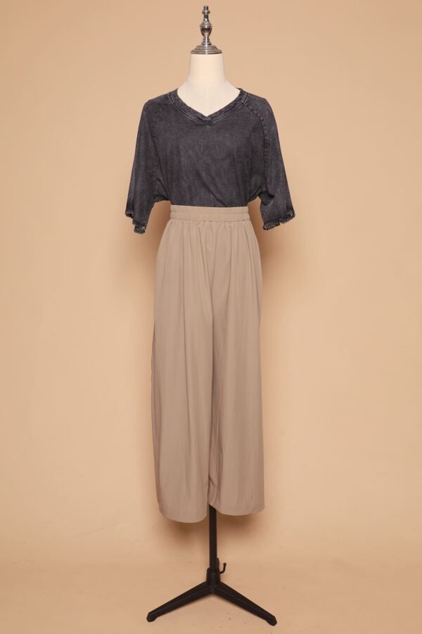 PO - Nellie Culottes in Khaki - Image 7