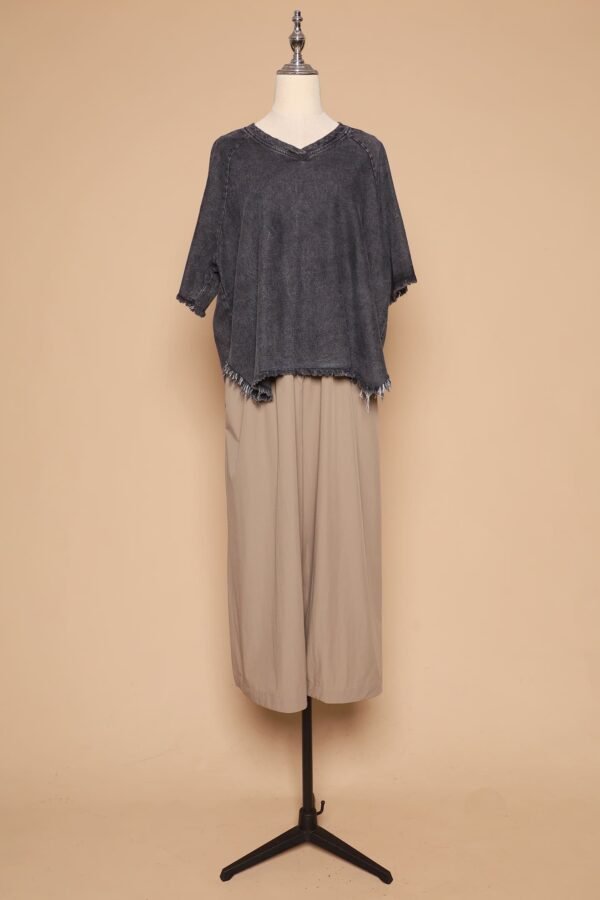 PO - Nellie Culottes in Khaki - Image 8