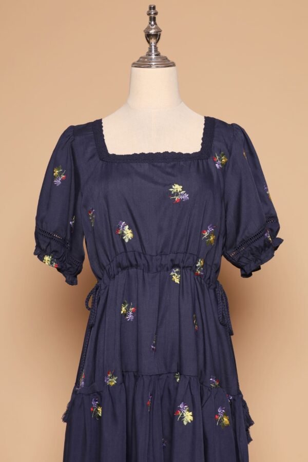 PO - Victoria Dress in Holly Embroidery - Image 3