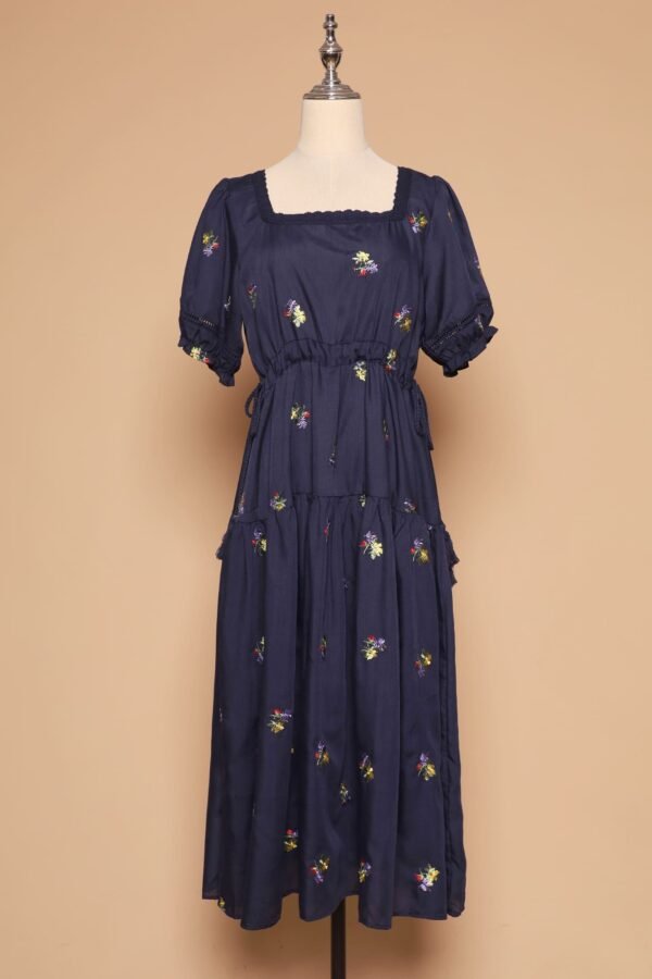 PO - Victoria Dress in Holly Embroidery
