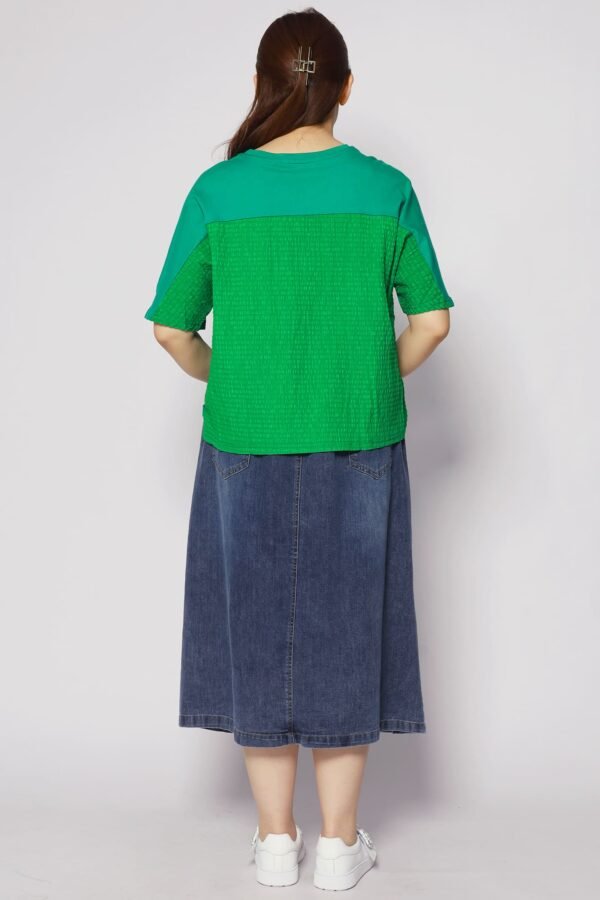 Roon Pocket Top in Green - Image 6