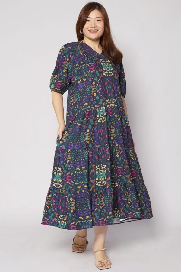 Sydney Dress in Pressed Flowers - Image 3