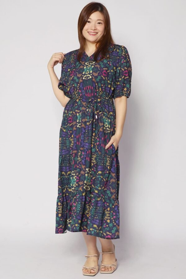 Sydney Dress in Pressed Flowers - Image 4