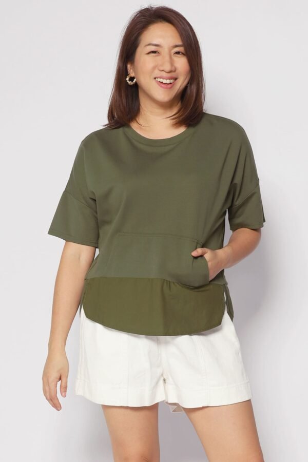 Zack Top in Green - Image 7
