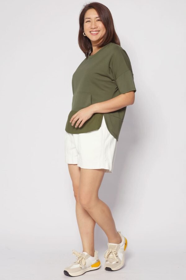 Zack Top in Green - Image 5