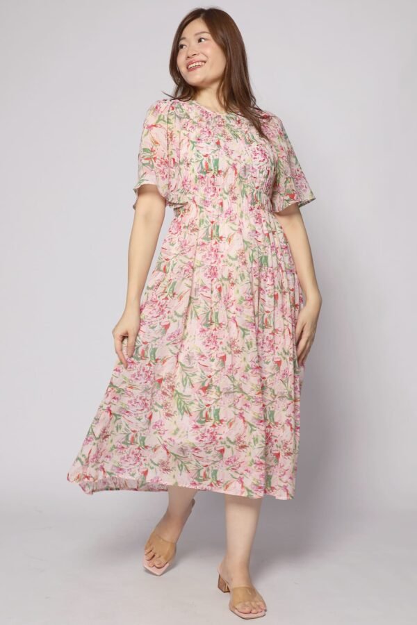 Astha Dress in Pink Dreams - Image 3