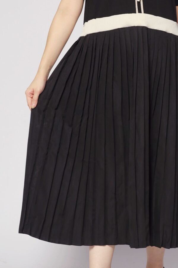 Audrey Knit Dress in Black - Image 9