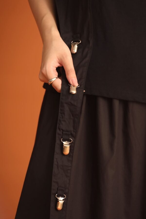 CHOSEN - Haerin Clip Top in Black - Image 10
