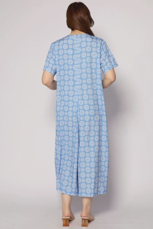 Celine Jumpsuit in Seamless Circles - Image 10