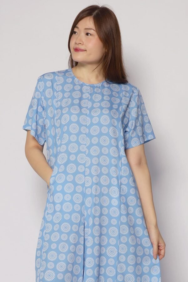 Celine Jumpsuit in Seamless Circles - Image 11