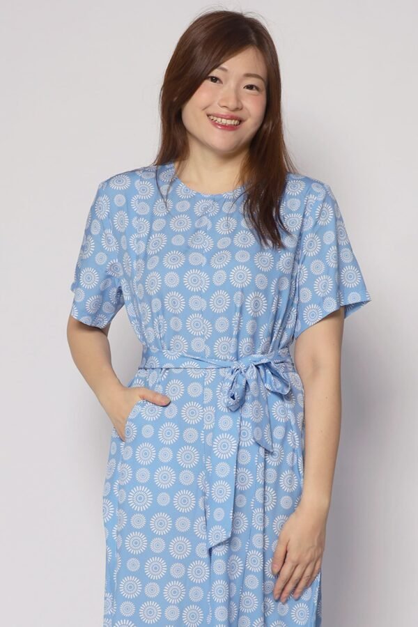 Celine Jumpsuit in Seamless Circles - Image 4