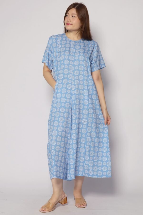 Celine Jumpsuit in Seamless Circles - Image 2