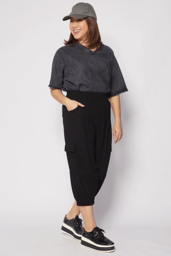 Damian Cargo Pants in Black - Image 6