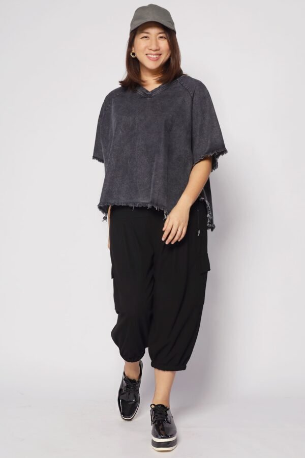 Damian Cargo Pants in Black - Image 3