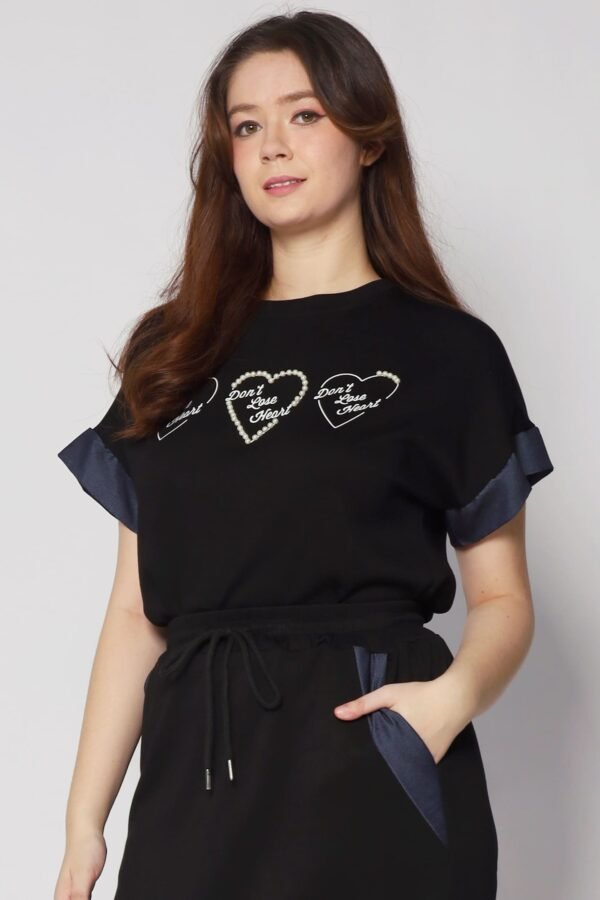 PO - Don't Lose Heart 2 in 1 Skirt Set - Image 2