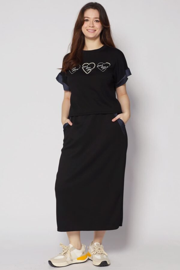 PO - Don't Lose Heart 2 in 1 Skirt Set - Image 4
