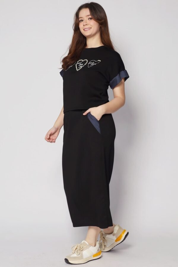 PO - Don't Lose Heart 2 in 1 Skirt Set - Image 7