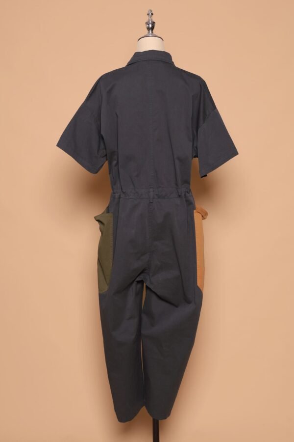 PO - Fernando Colourblock Jumpsuit in Blue - Image 5