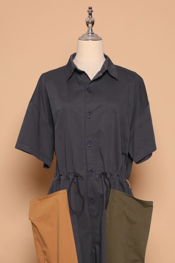 PO - Fernando Colourblock Jumpsuit in Blue - Image 3