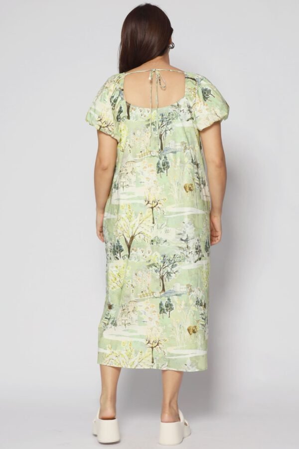 PO - Frankie Dress in Green Scenery - Image 8