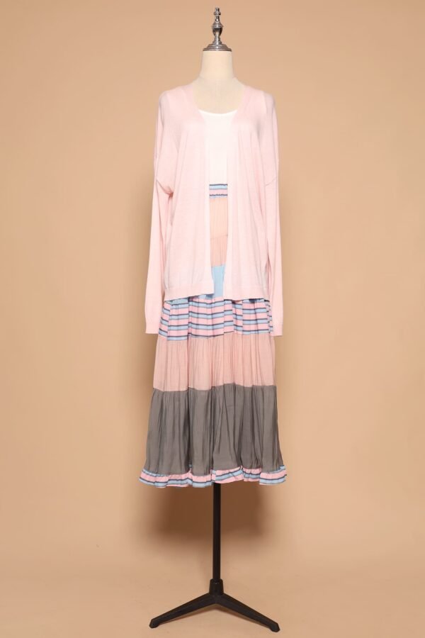 PO - Gabbie Colourblock Skirt in Blue - Image 7