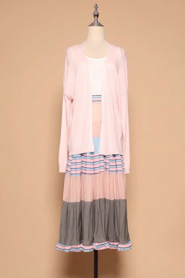 PO - Gabbie Colourblock Skirt in Blue - Image 2