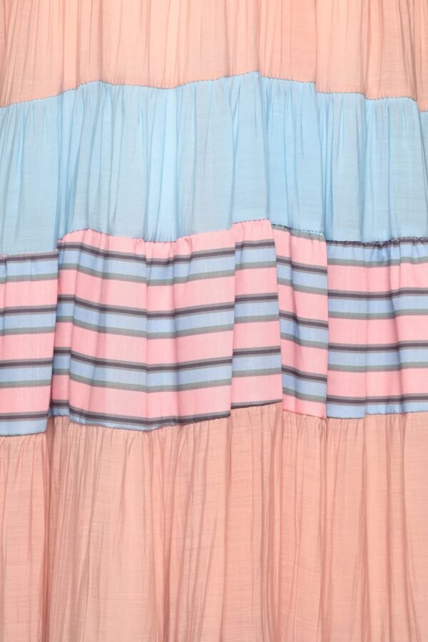 PO - Gabbie Colourblock Skirt in Blue - Image 9