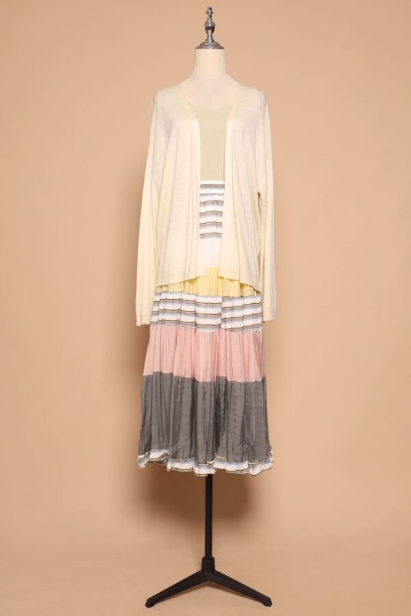 PO - Gabbie Colourblock Skirt in Yellow - Image 6