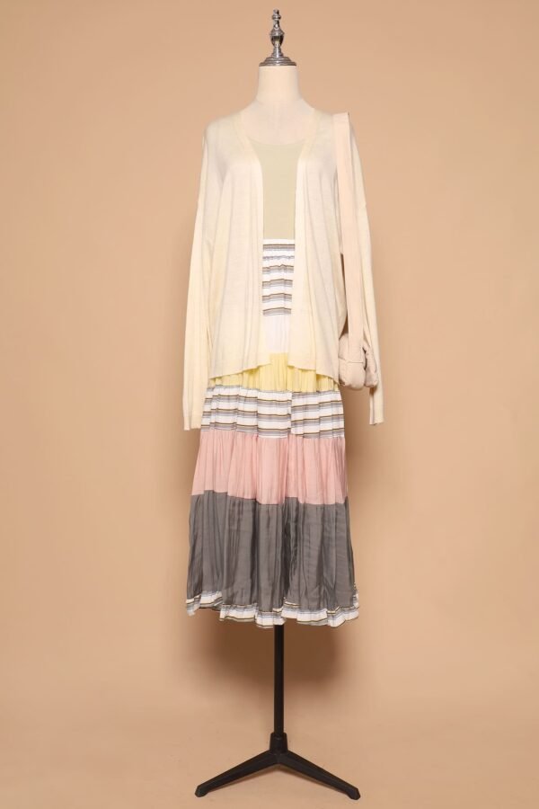 PO - Gabbie Colourblock Skirt in Yellow - Image 8