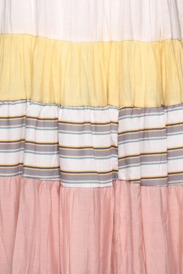 PO - Gabbie Colourblock Skirt in Yellow - Image 9