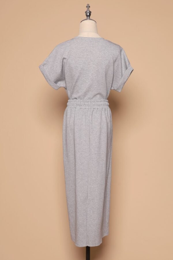 PO - Gel 2 in 1 Top and Skirt Set in Grey - Image 8