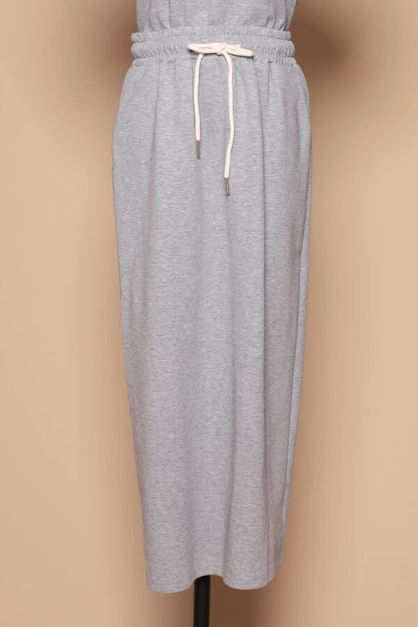 PO - Gel 2 in 1 Top and Skirt Set in Grey - Image 4