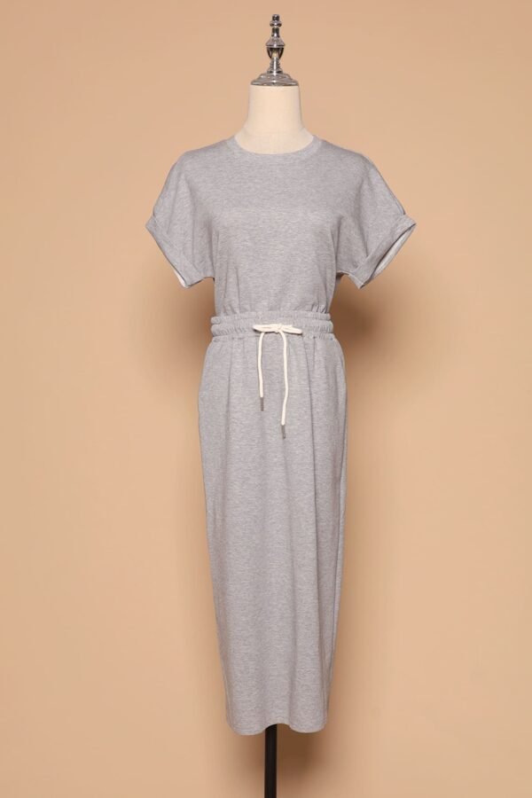 PO - Gel 2 in 1 Top and Skirt Set in Grey - Image 7